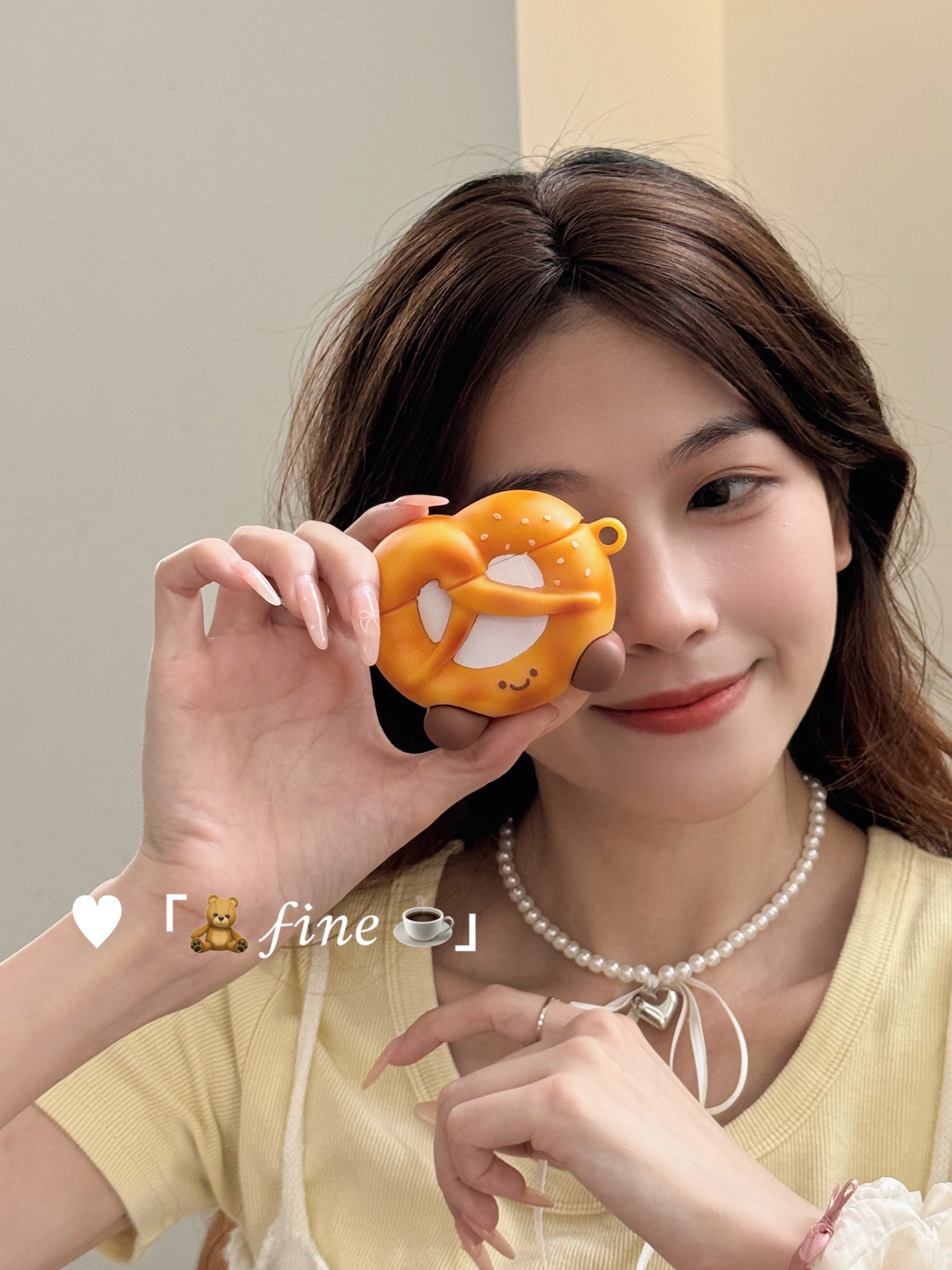 Cute Pretzel AirPods 1/2/3/4 Pro 1/2 Case