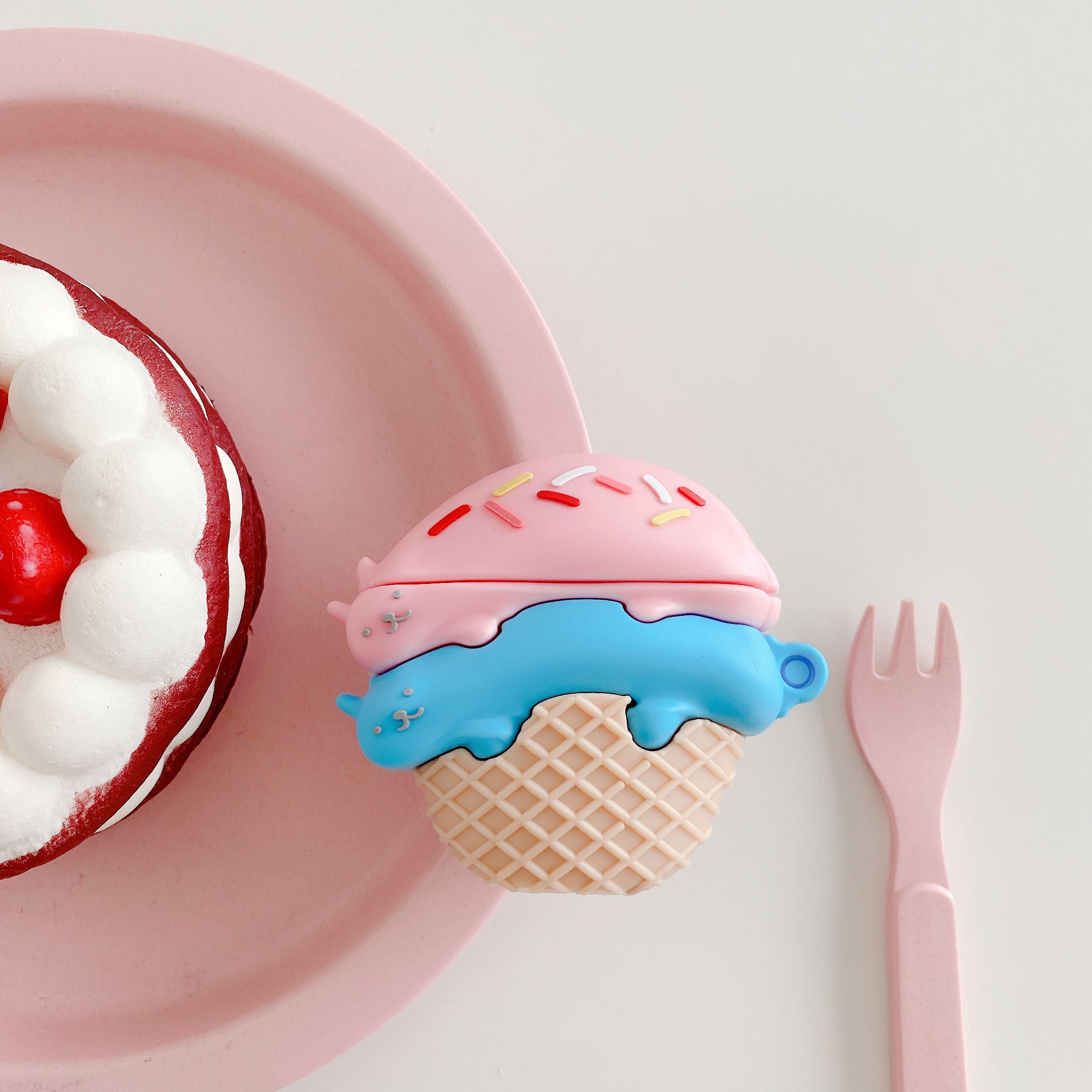 Cute Ice Cream AirPods 1/2/3/4 Pro 1/2 Case