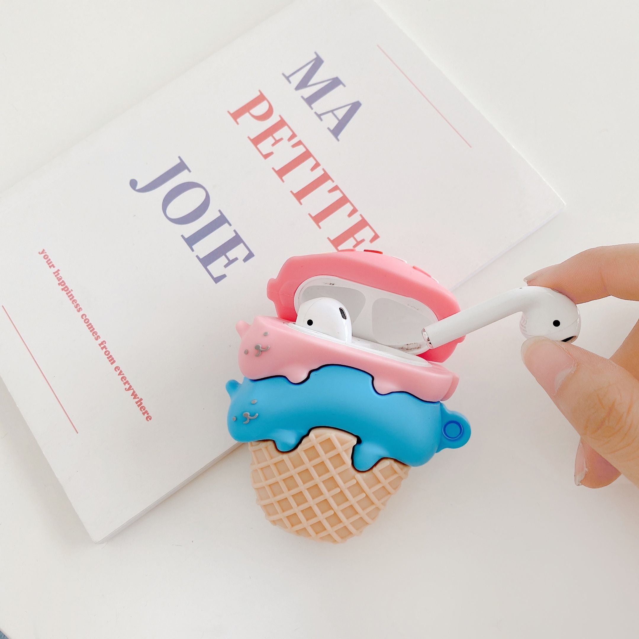 Cute Ice Cream AirPods 1/2/3/4 Pro 1/2 Case