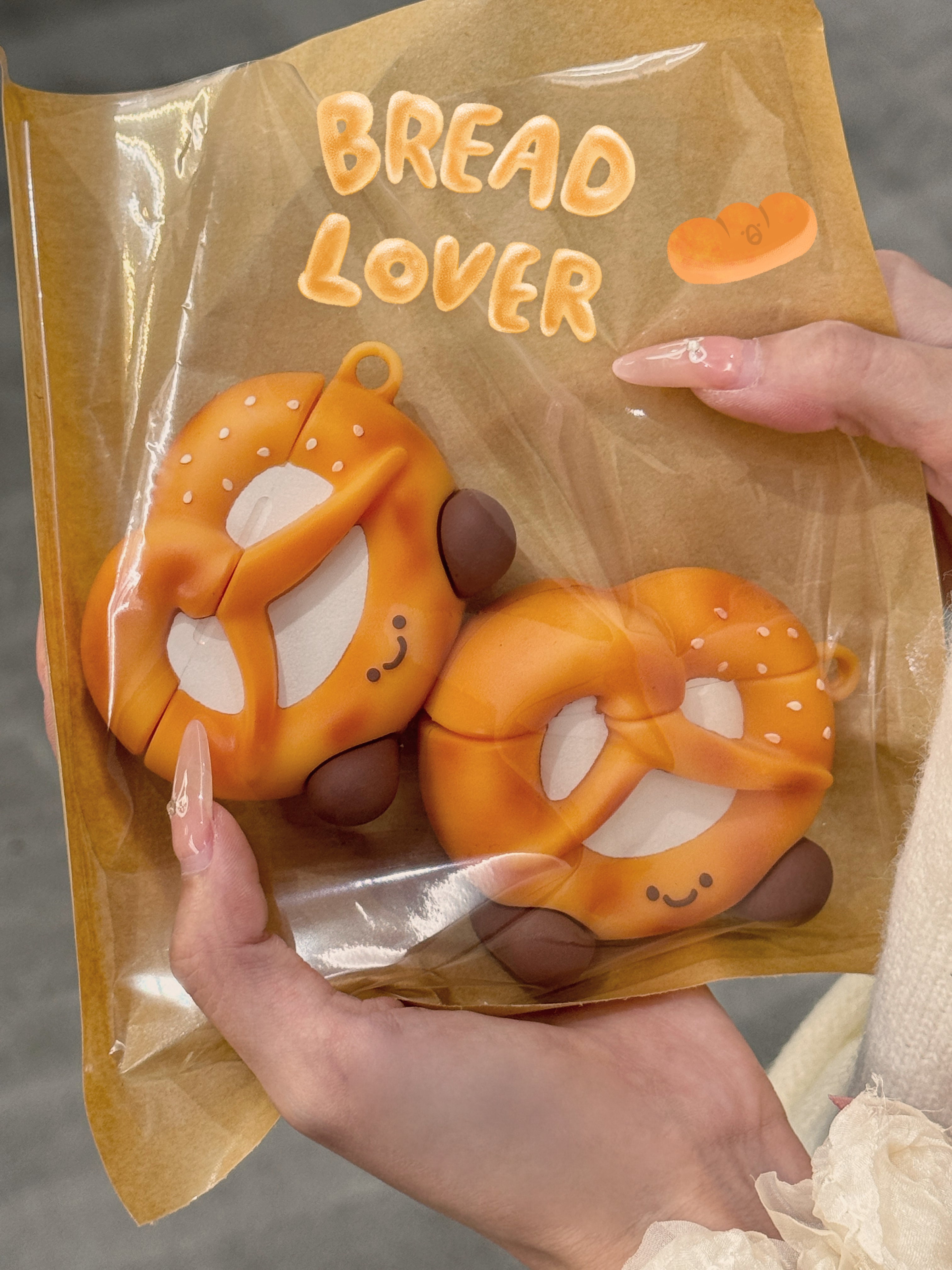 Cute Pretzel AirPods 1/2/3/4 Pro 1/2 Case