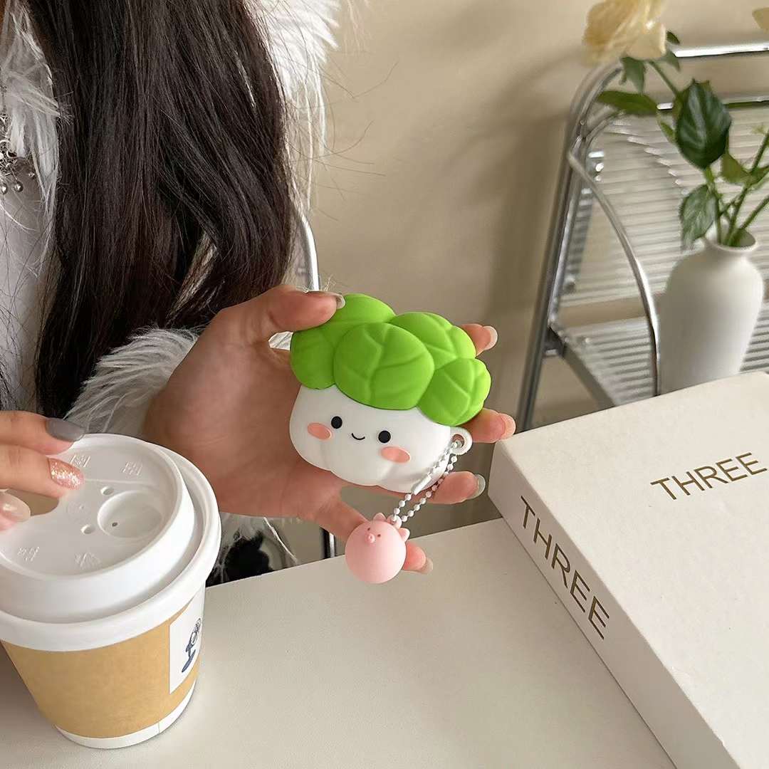 Cute Reddish AirPods 1/2/3/4 Pro 1/2 Case