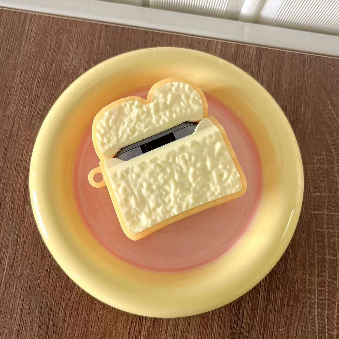 Cute Bread AirPods 1/2/3/4 Pro 1/2 Case