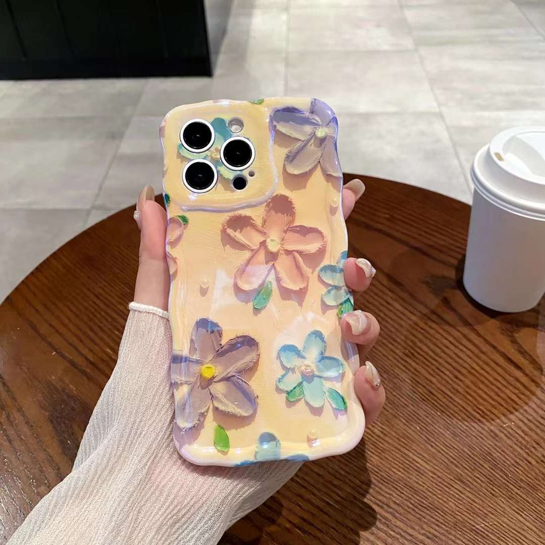 Flower Pattern Stylish iPhone Case