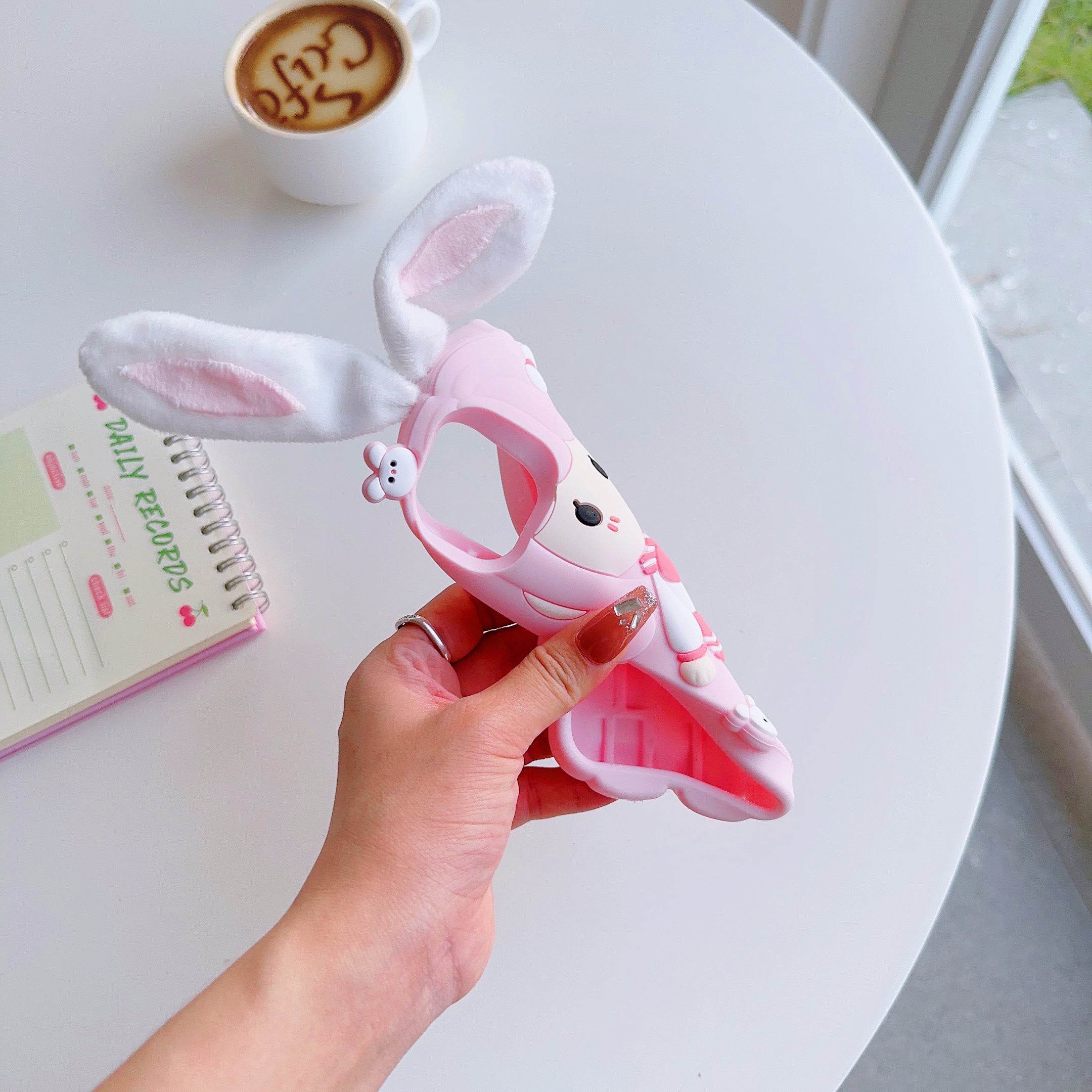 Cute Doll iPhone Case with Rabbit Ear Design